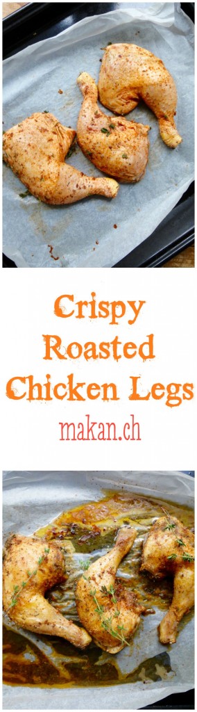 Crispy Roasted Chicken Legs