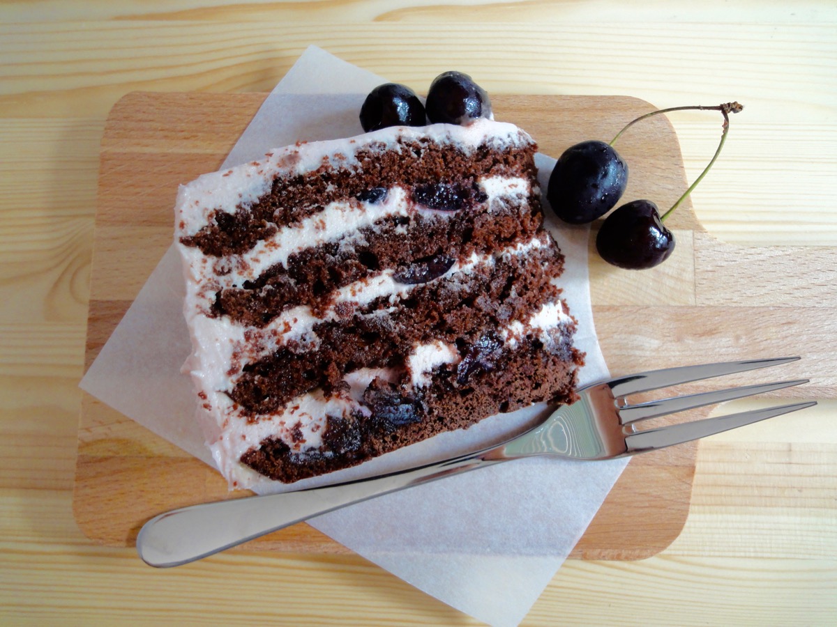 Cherry Chocolate Cake