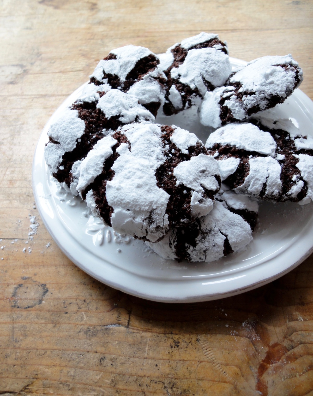Chocolate Crinkle Cookies