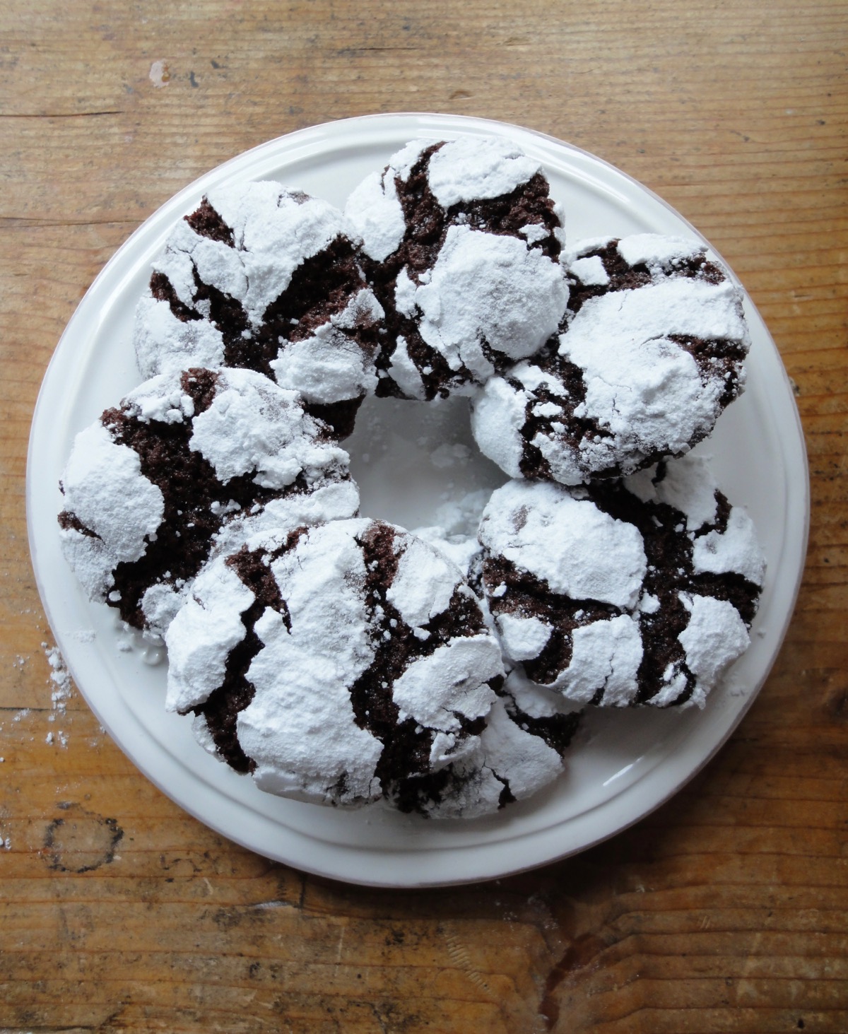 Chocolate Crinkle Cookies