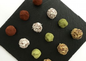 Assorted Keto Coconut Chocolate Truffles