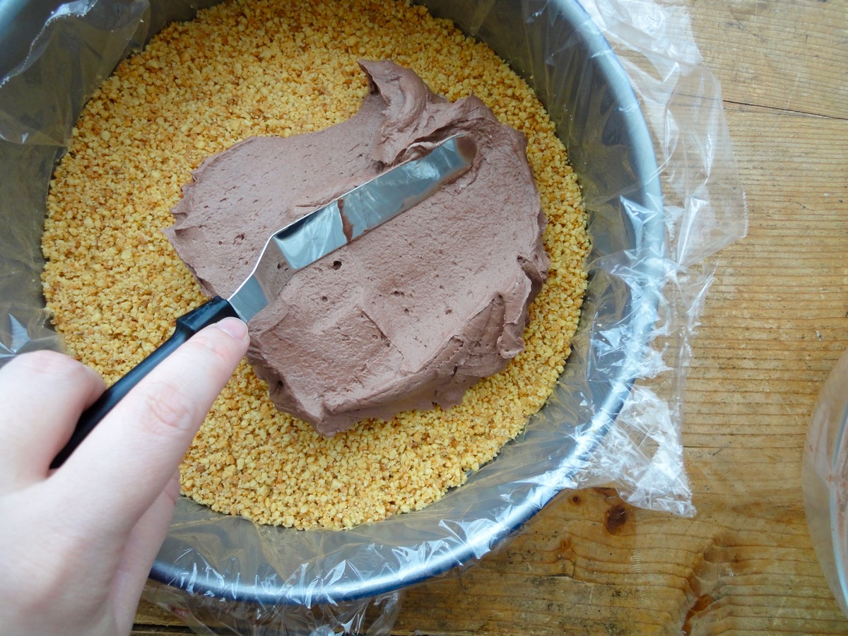 Keto Chocolate Cheesecake Slice